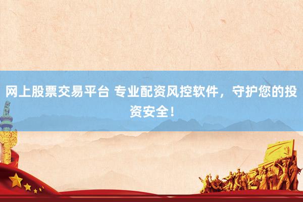 网上股票交易平台 专业配资风控软件，守护您的投资安全！