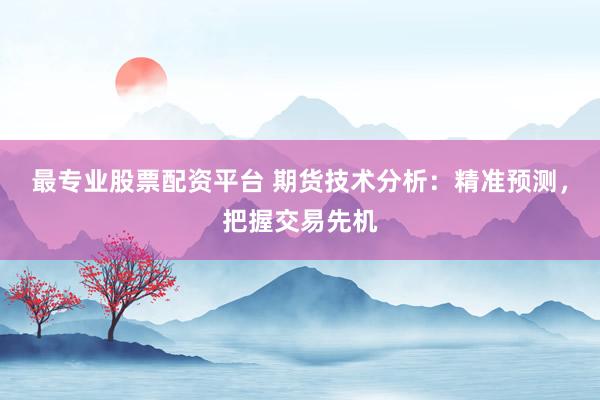 最专业股票配资平台 期货技术分析：精准预测，把握交易先机