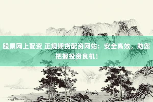 股票网上配资 正规期货配资网站:安全高效,助您把握投资良机!